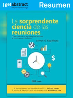 cover image of La sorprendente ciencia de las reuniones (resumen)